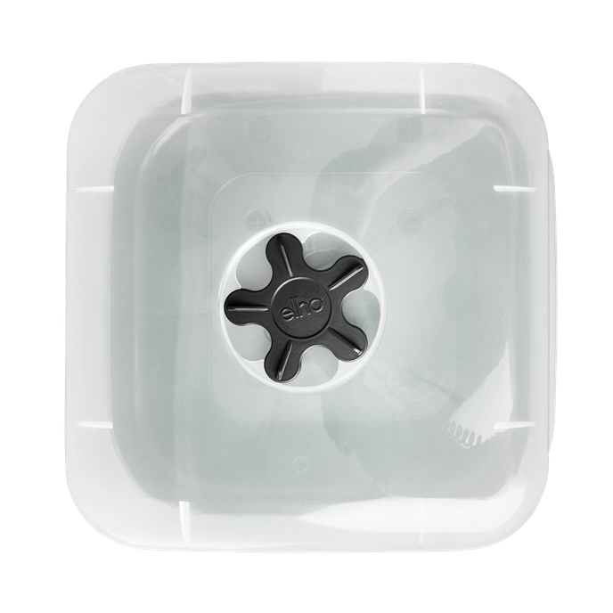 green basics growpot square allin1 15cm leaf green